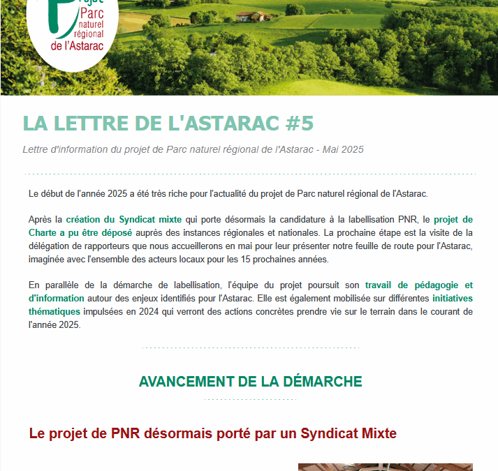 La Lettre de l&rsquo;Astarac #5