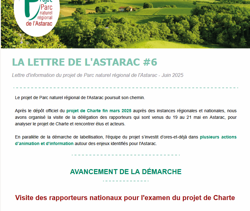 La Lettre de l&rsquo;Astarac #6