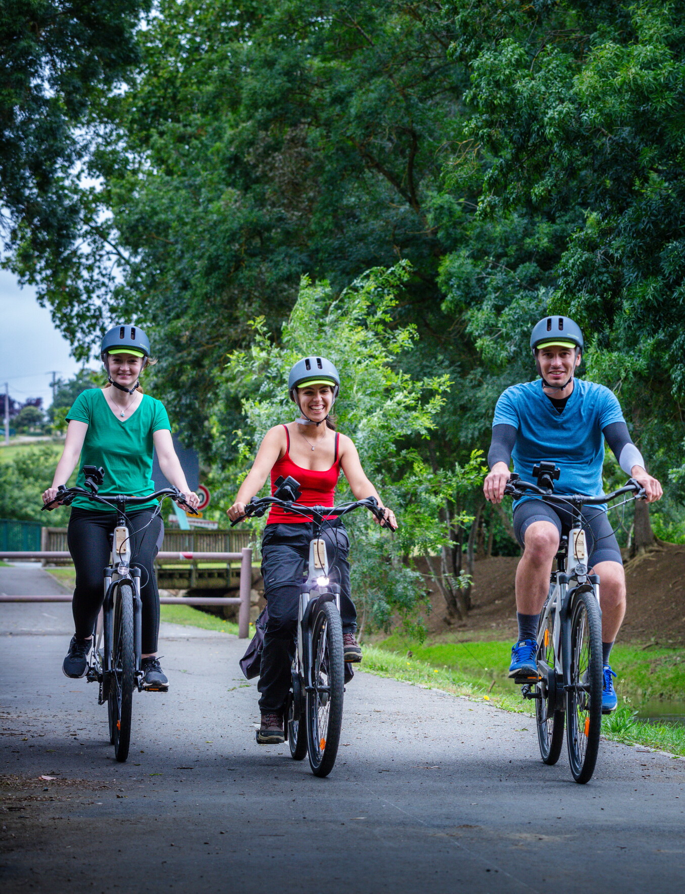Cyclistes en Astarac - A.SPANI pour CDT32