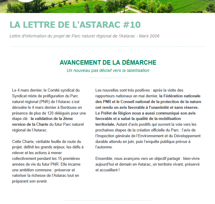 La Lettre de l’Astarac #10