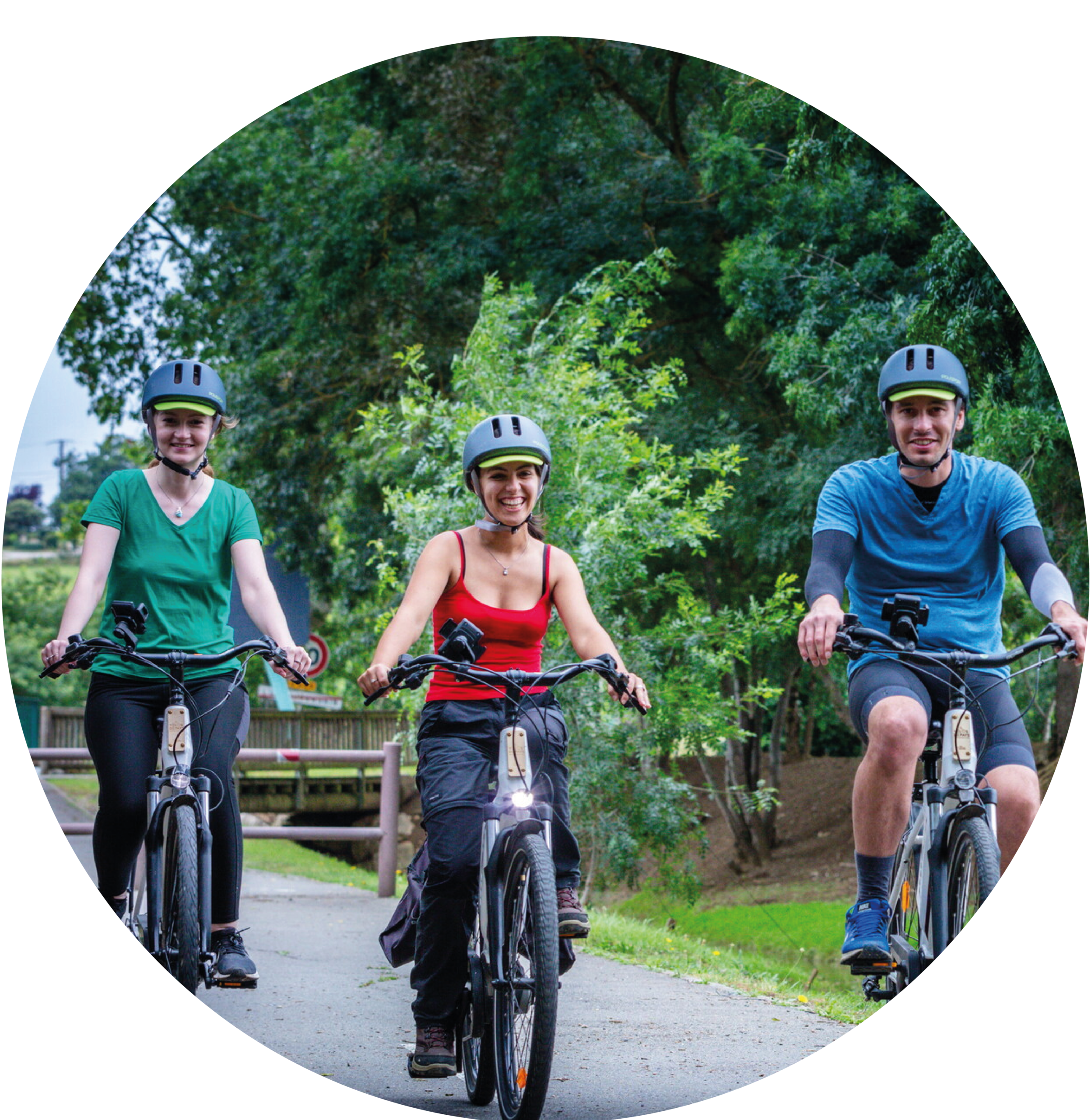 Cyclistes en Astarac - A.SPANI pour CDT32